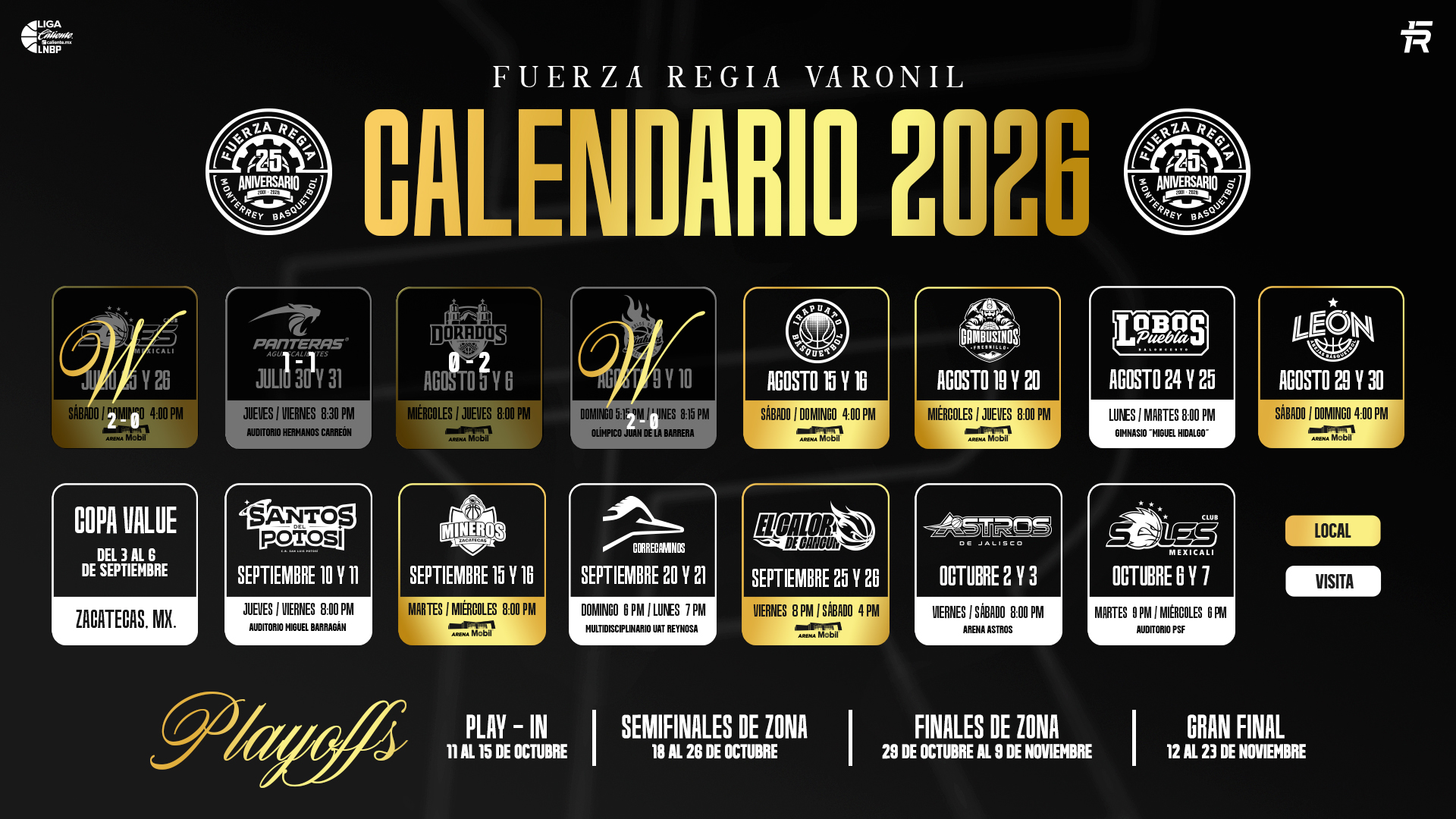 CALENDARIO